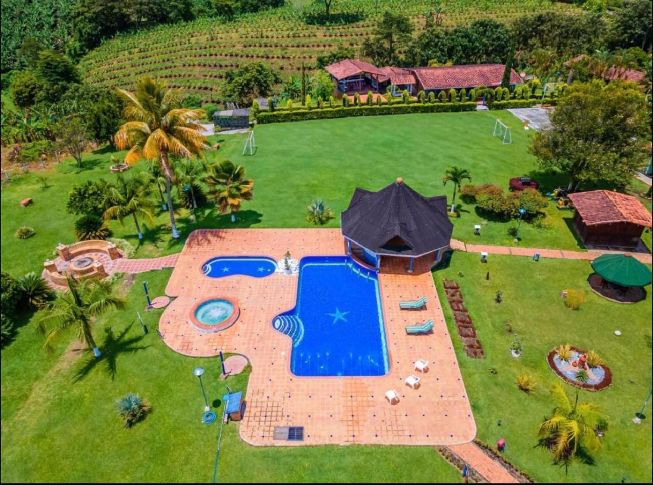 Finca Hotel El Ocaso Кимбайя Экстерьер фото